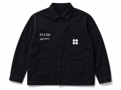 Fluid Chore Jacket — Black