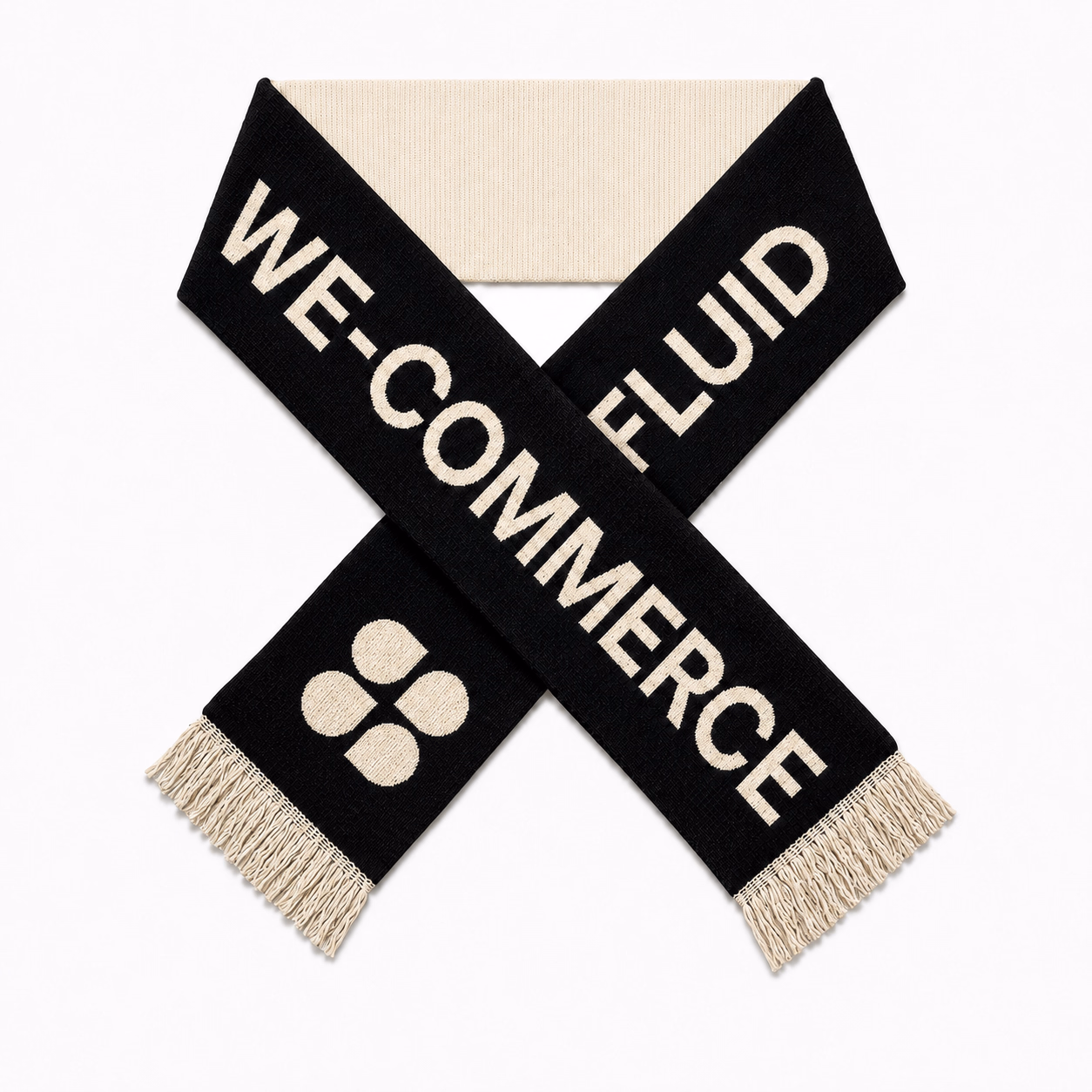 Fluid Supporter Scarf — Black