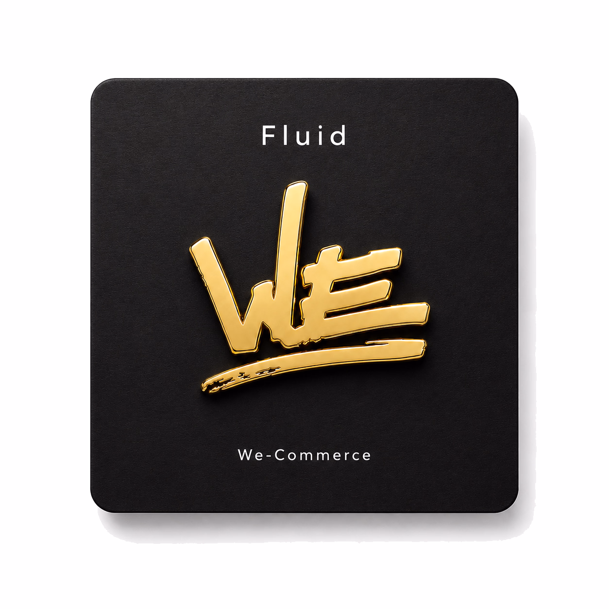 WE-Commerce Pin — Gold